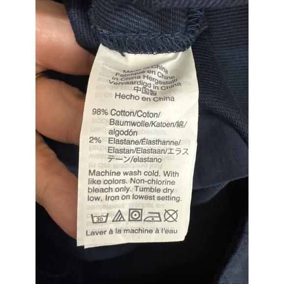 J.Crew Women's 4 Wide Leg Sailor Pants Navy EUC Inseam 30" - Picture 7 of 11